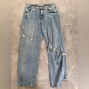 Zara Light Blue Denim Jeans